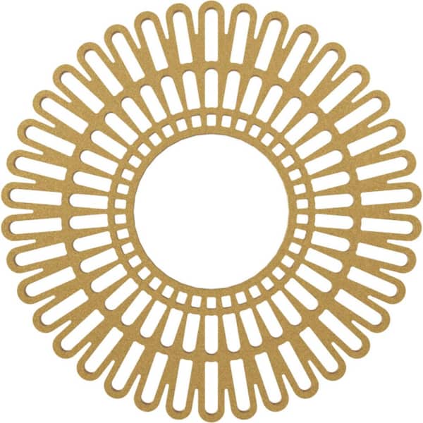 Ekena Millwork 24 in. O.D. x 8-7/8 in. I.D. x 3/4 in. P Cornelius Architectural Grade PVC Peirced Ceiling Medallion