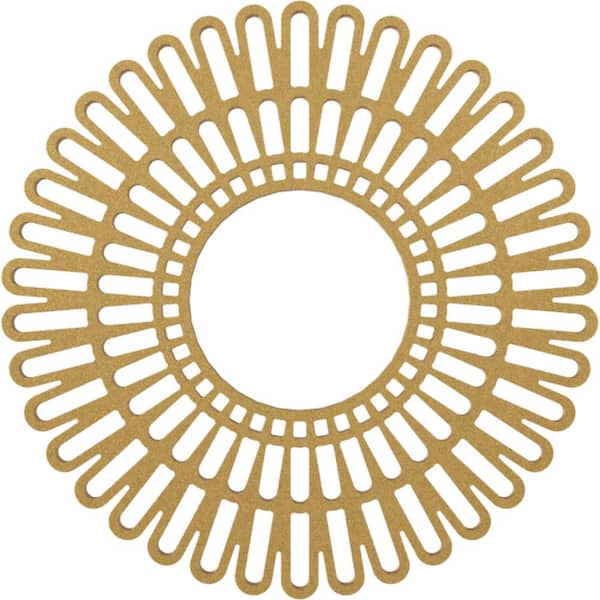 Ekena Millwork 32 in. O.D. x 11-7/8 in. I.D. x 1 in. P Cornelius Architectural Grade PVC Peirced Ceiling Medallion