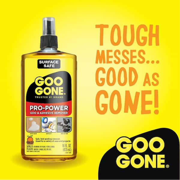 Goo Gone 16 oz. Pro Power Adhesive Remover 2181 - The Home Depot