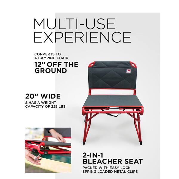 deluxe bleacher chair