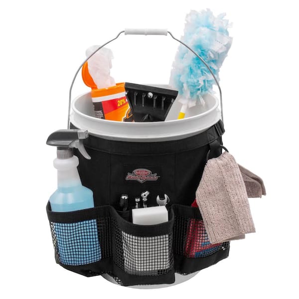 Car Wash Bucket Organizer Multipurpose Detailing Cleaning PP