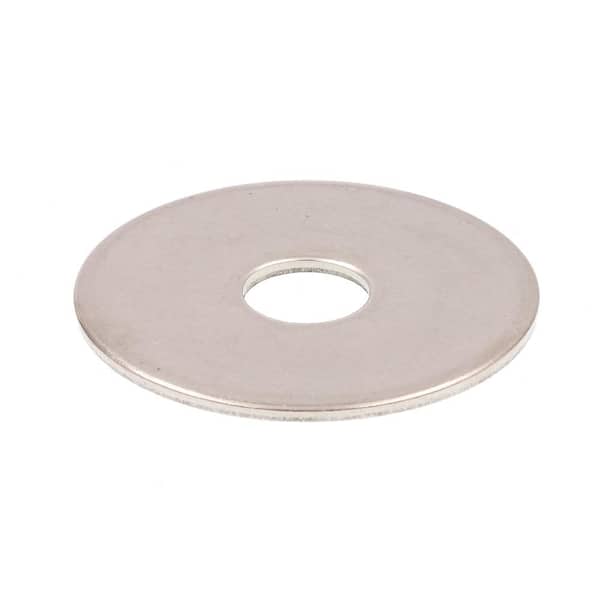 Prime-Line 3/8 in. x 1-1/2 in. O.D. Grade 18-8 Stainless Steel Fender Washers (50-Pack)
