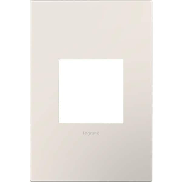 Legrand Adorne 1 Gang Decorator/Rocker Wall Plate, Satin Light Almond ...