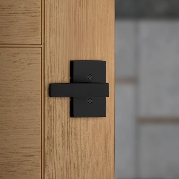 Singapore Matte Black Reversible Rectangular Straight Half Dummy Door Handle