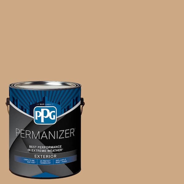 PERMANIZER 1 gal. PPG16-18 Covered Wagon Flat Exterior Paint