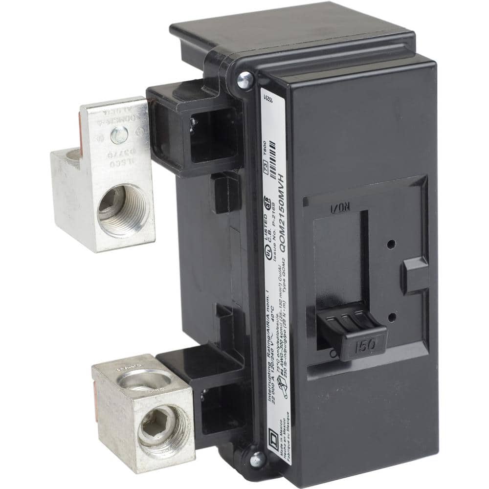 QO 150 Amp 22kA 2-Pole Bolt-On QOM2 Frame Size Main Circuit Breaker price history on PriceWatchPro