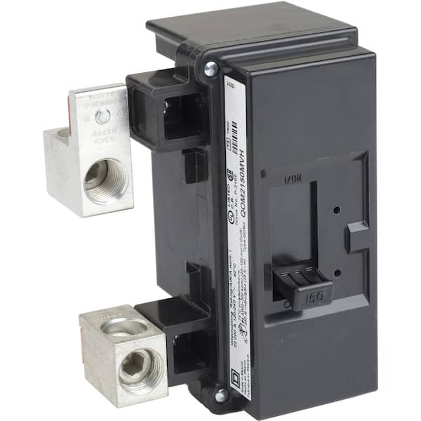 Square D QO 150 Amp 22kA 2-Pole Bolt-On QOM2 Frame Size Main Circuit Breaker