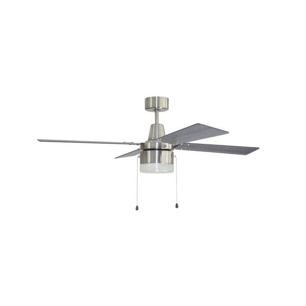 CRAFTMADE Dalton 48 in. Indoor Brushed Polished Nickel Ceiling Fan