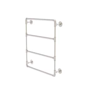 Pipeline 36 in. Wall Mounted Ladder Towel Bar in Satin Nickel