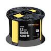 Cerrowire 500 ft. 12 Gauge Yellow Solid Copper THHN Wire 112-1657J