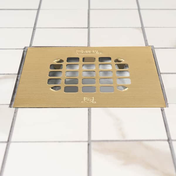 Deodorant Floor Drain,12 X 12Cm Square Bathroom Shower Drain