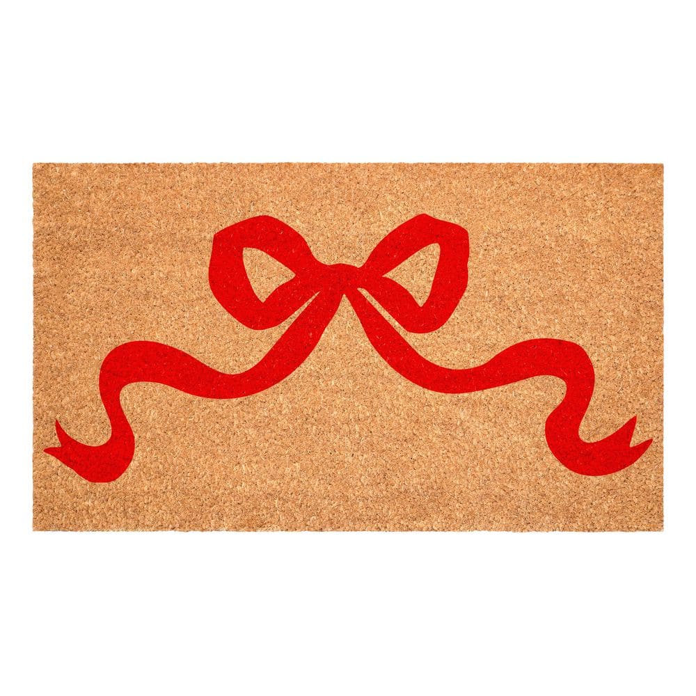 "Pretty Red bow Doormat, 17"" x 29""" price history on PriceWatchPro
