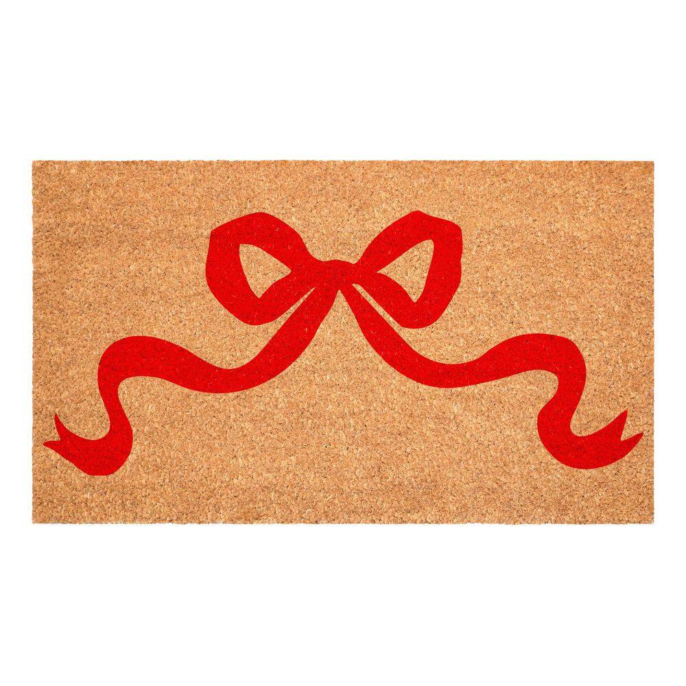 "Pretty Red bow Doormat, 24"" x 36""" price history on PriceWatchPro