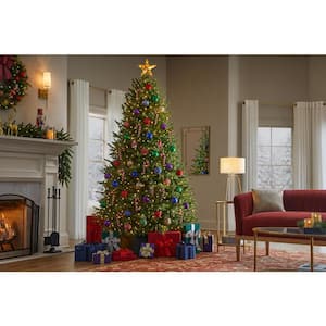 7.5 ft. Pre-Lit LED Willowbrook Grand Fir Artificial Christmas Tree