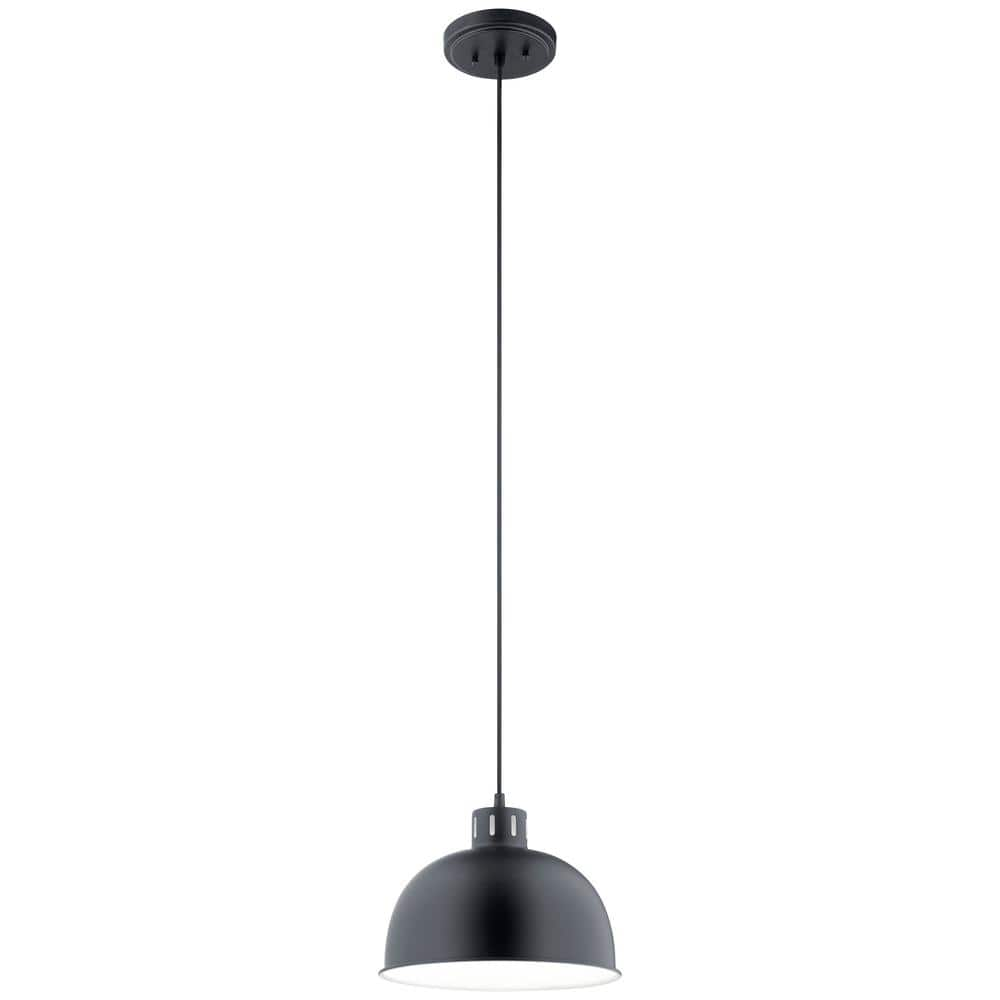 Kichler 52152 Zailey 1 Light 12  Wide Pendant - Black