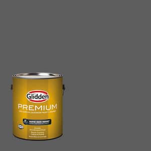 1 gal. PPG1001-6 Knight's Armor Flat Exterior Latex Paint