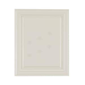 Princeton Shaker Off-White Decorative Door Panel 24-in. W x 30-in H x 0.75-in D