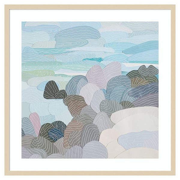 Amanti Art Chiang Mai Thailand II by Coco Good 33 in. W x 33 in. H. Wood Framed Wall Art Print Framed in Brown