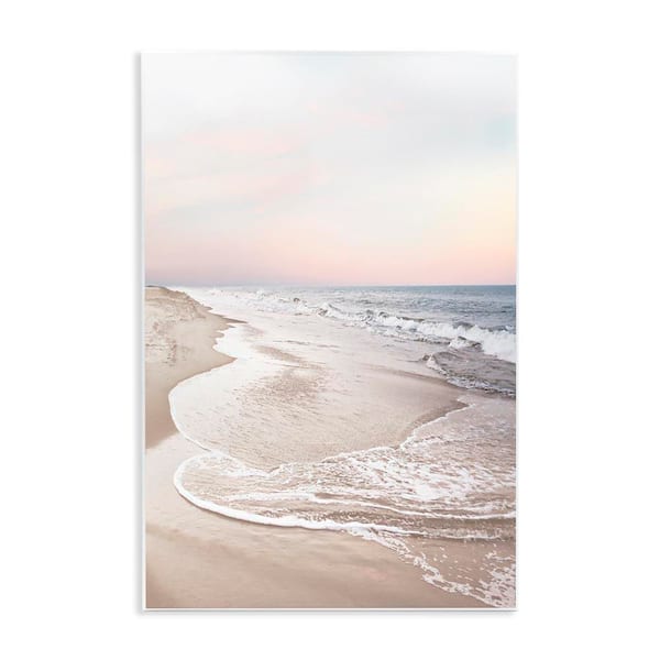 Stupell Industries Beautiful Beach Oasis by Natalie Carpentieri Unframed Coastal Graphic Art Print 19 in. x 13 in.