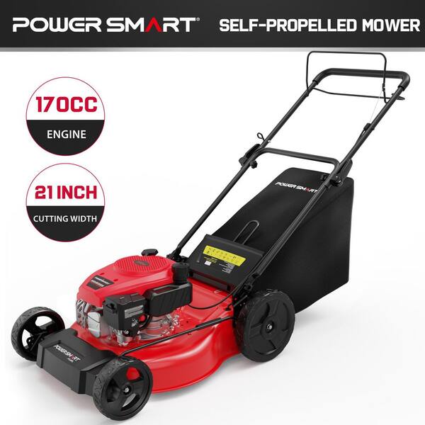 Push Mowers Home Depot Powersmart Lawn Mower Mower Review