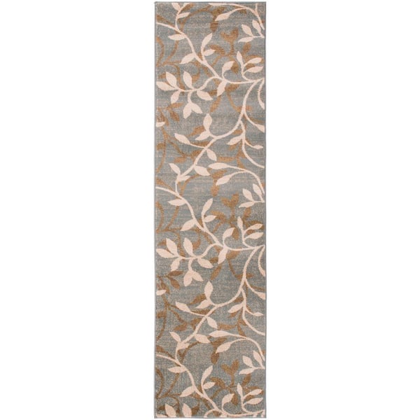 Artistic Weavers Cedrela Medium Gray 2 ft. x 7 ft. Indoor Runner Rug
