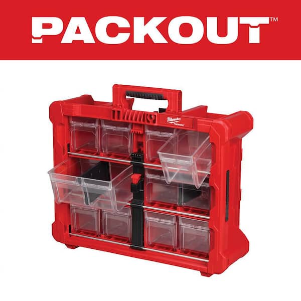PACKOUT 10 Compartment Tilt Bin Organizer