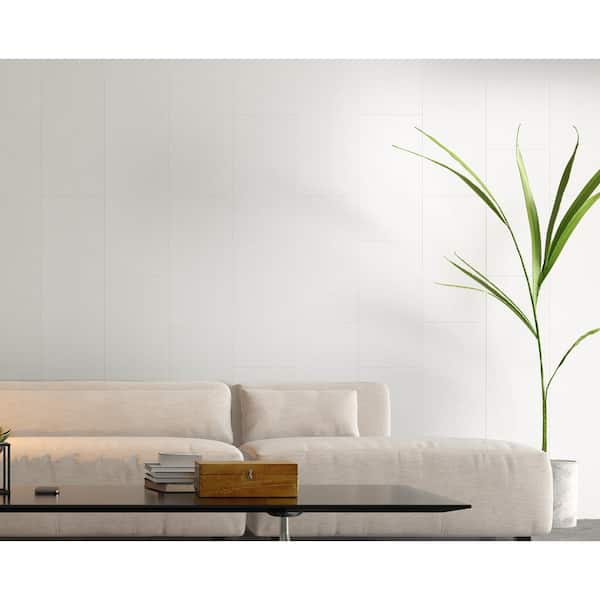 Council Ivory 2.76 in. x 11.81 in. Matte Porcelain Single Bullnose Tile-Each
