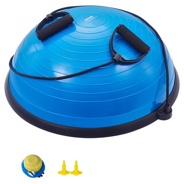 SKYSHALO Half Exercise Ball Trainer, 23 in. Balance Ball