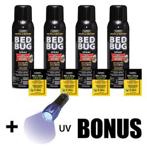 Harris 16 Oz. Egg Kill And Resistant Bed Bug Spray (2-Pack) 2BLKBB16A ...