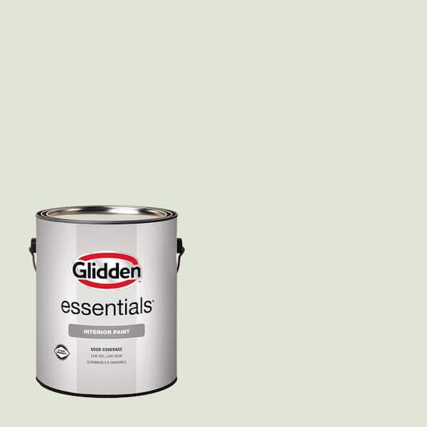 Glidden Essentials 1 gal. PPG1124-1 Touch of Lime Eggshell Interior Paint