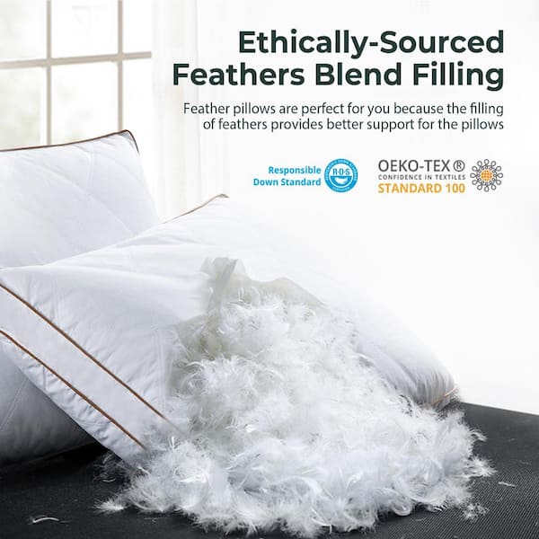 ダウンとフェザーブレンドピロー 二つセット ダウンとフェザーブレンドピロー | ニトリネット【公式】 家具