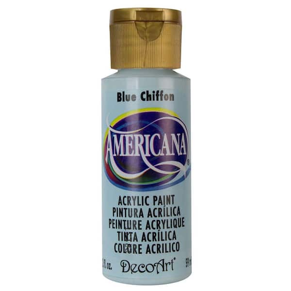 DecoArt Americana 2 oz. Blue Chiffon Acrylic Paint