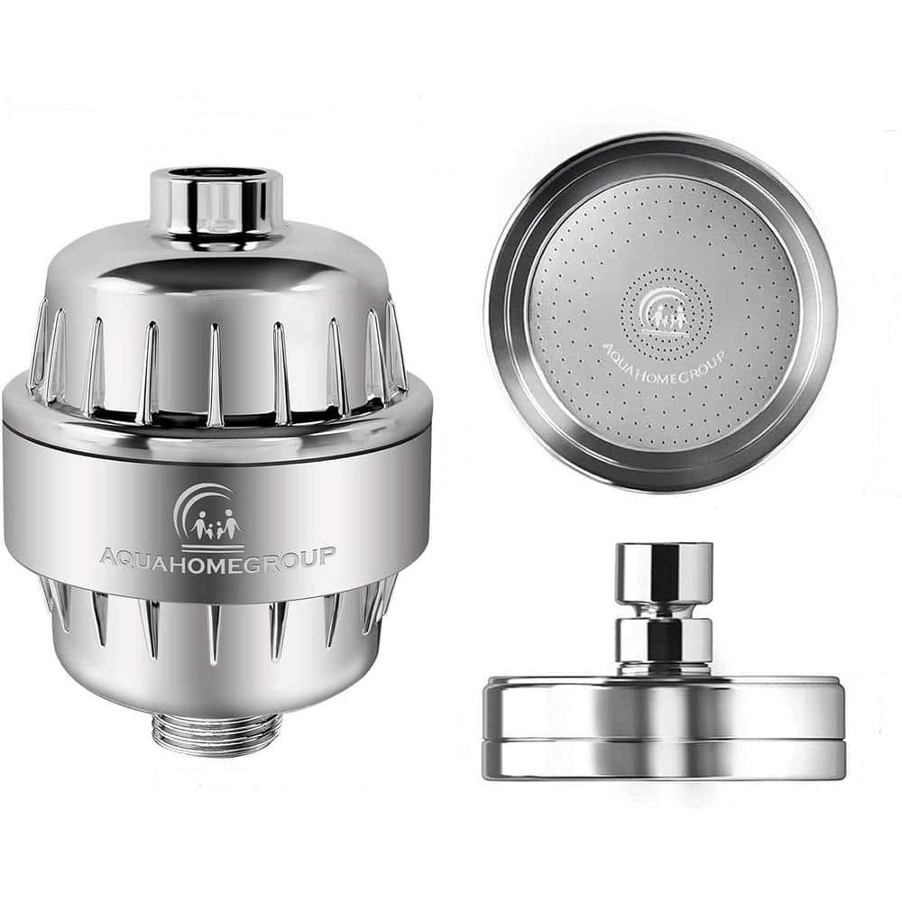 Lukvuzo Shower Head Water Filtration System with 23 Stage Shower Filter