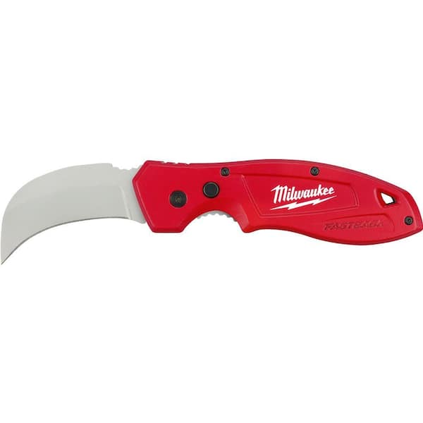 Milwaukee Fastback Hawk Bill Flip Knife With 4 in. Blade