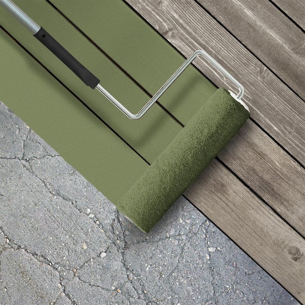 1 gal. #PPU10-02 Tuscany Hillside Low-Lustre Enamel Interior/Exterior Porch and Patio Floor Paint