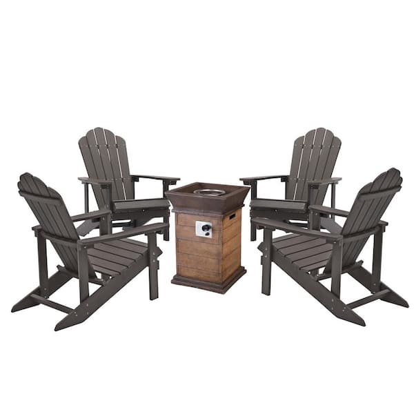 Adirondack chair & fire Wood stove steamer