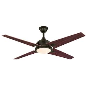 Desoto 52 in. LED Oil-Rubbed Bronze Ceiling Fan