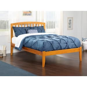 Harper & Bright Designs Brown Wood Frame Queen Size Platform Bed with  Underneath Storage and 2-Drawers QHS150AAD-Q - The Home Depot