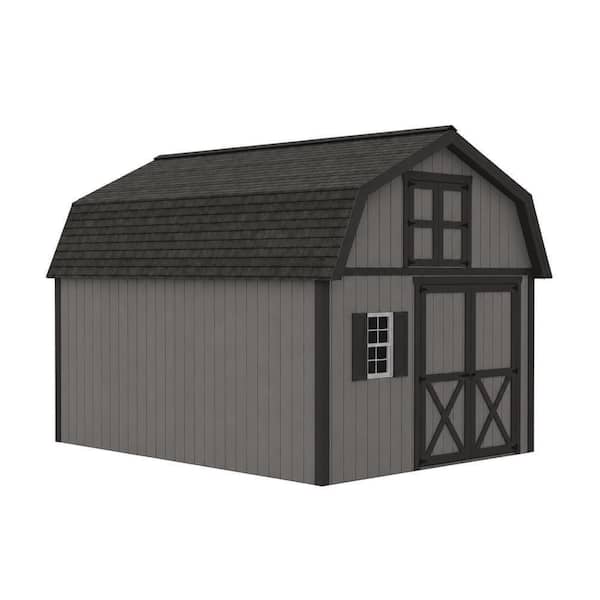 Best Barns Handcrafted Homestead 12 ft. x 16 ft. Wood Barn Kit