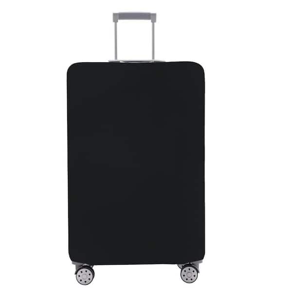 32 in. Black Luggage Covers, 2 Openings at The Top for Telescoping Handle and Carrying Handle for Side Handles