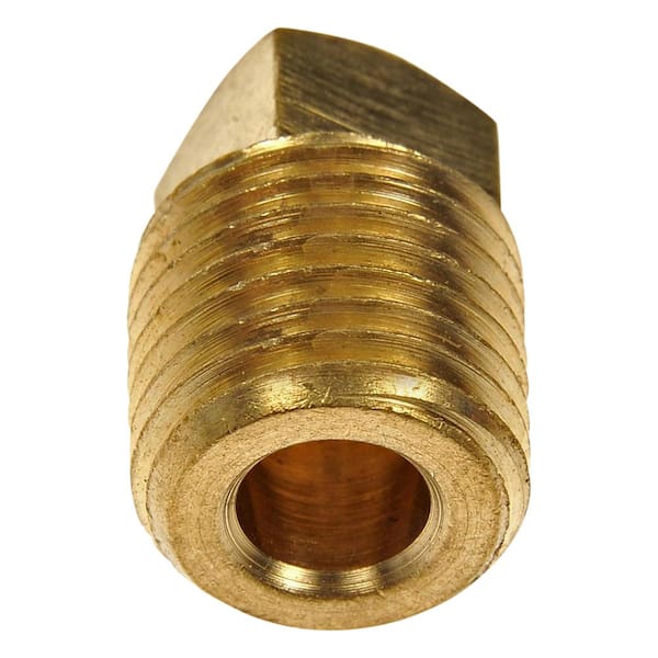 Dorman Brass Pipe Plug - Square Head - 1/4 In. MNPT