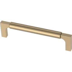 Artesia 5-1/16 in. (128 mm) Modern Champagne Bronze Cabinet Drawer Bar Pull