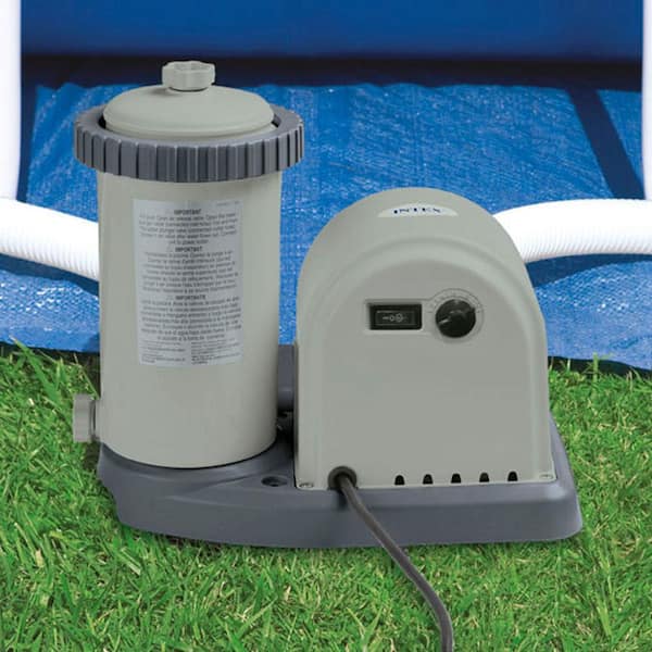 Intex 1500 GPH Krystal Clear Cartridge Filter Pump