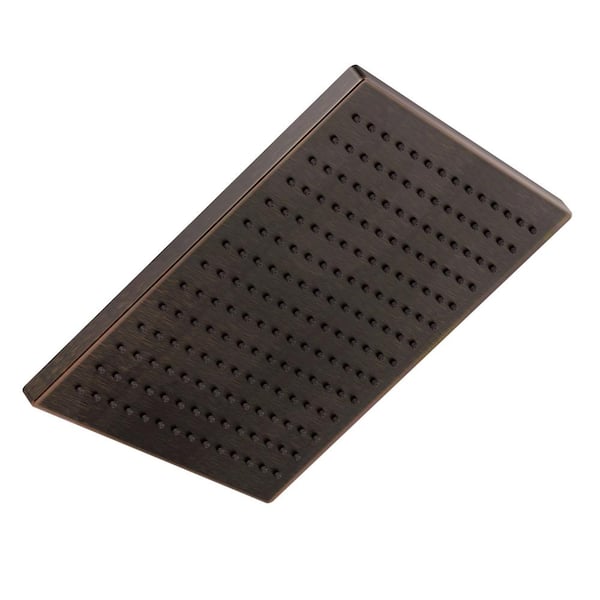 Delta 1-Spray Patterns 2.5 GPM 11.75 in. Wall Mount Fixed Shower Head in Venetian Bronze