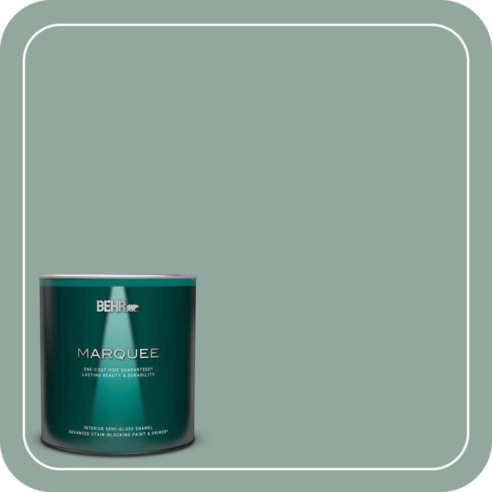 1 qt. #PPU12-05 Lotus Leaf One-Coat Hide Semi-Gloss Enamel Interior Paint & Primer price history on PriceWatchPro