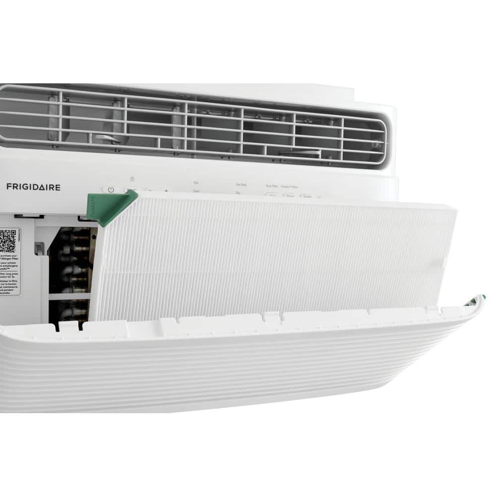 White 12,000 BTU Window Air Conditioner with Remote