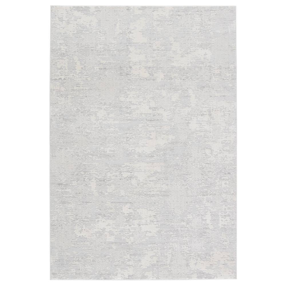 Kenmore Geometric Light Gray/Gray/White Area Rug AllModern Rug Size: Rectangle 7'10 x 10'3