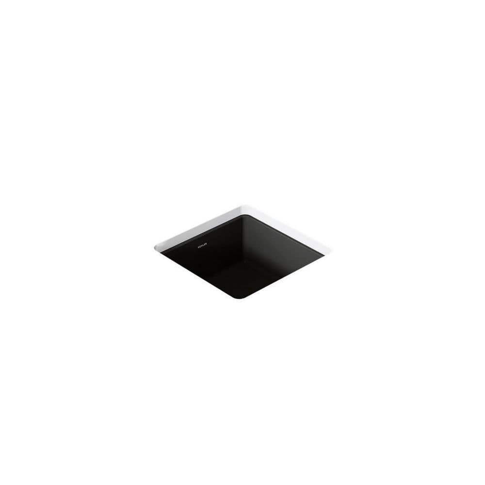 KOHLER Verticyl 13.1 in. x 13.25 in. Undermount Bathroom Sink in