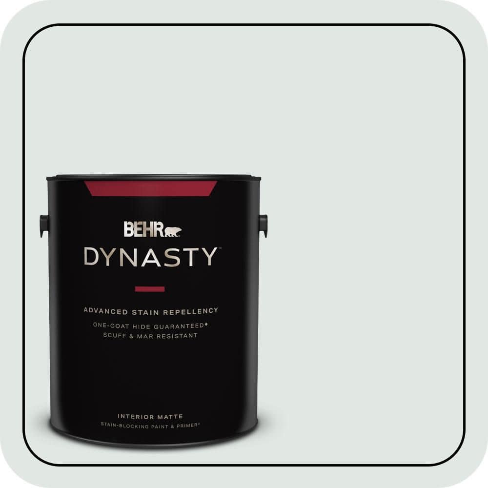 1 gal. #490E-1 Glimmer Matte Interior Stain-Blocking Paint and Primer