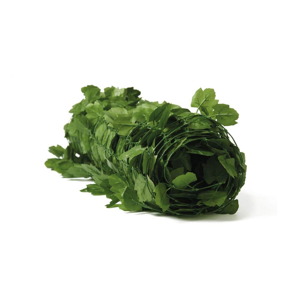 Naturae Decor Green Faux Ivy Privacy Screen for Outdoor Use